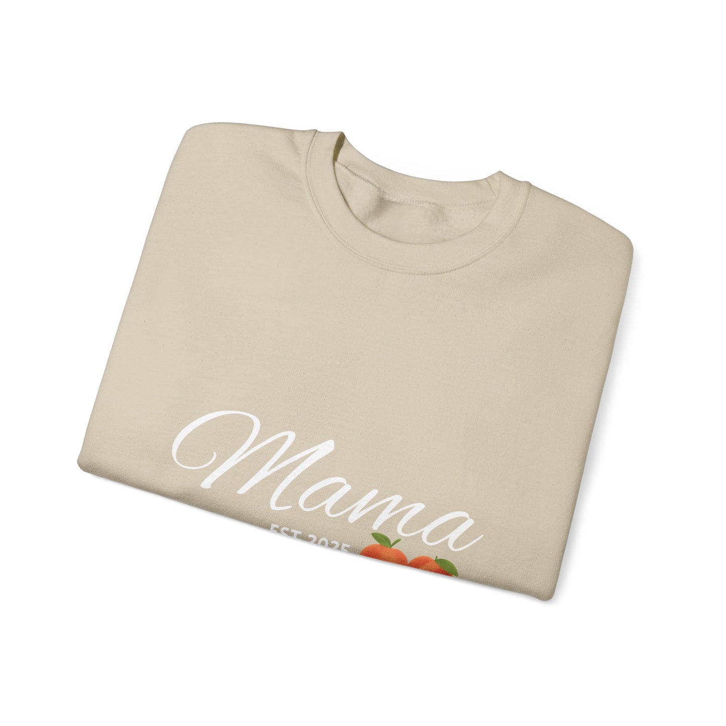 Mama EST 2025 Crewneck Sweatshirt, Perfect Gift for New Moms, Cozy Family Wear, Mother's Day Gift, Casual Everyday Style