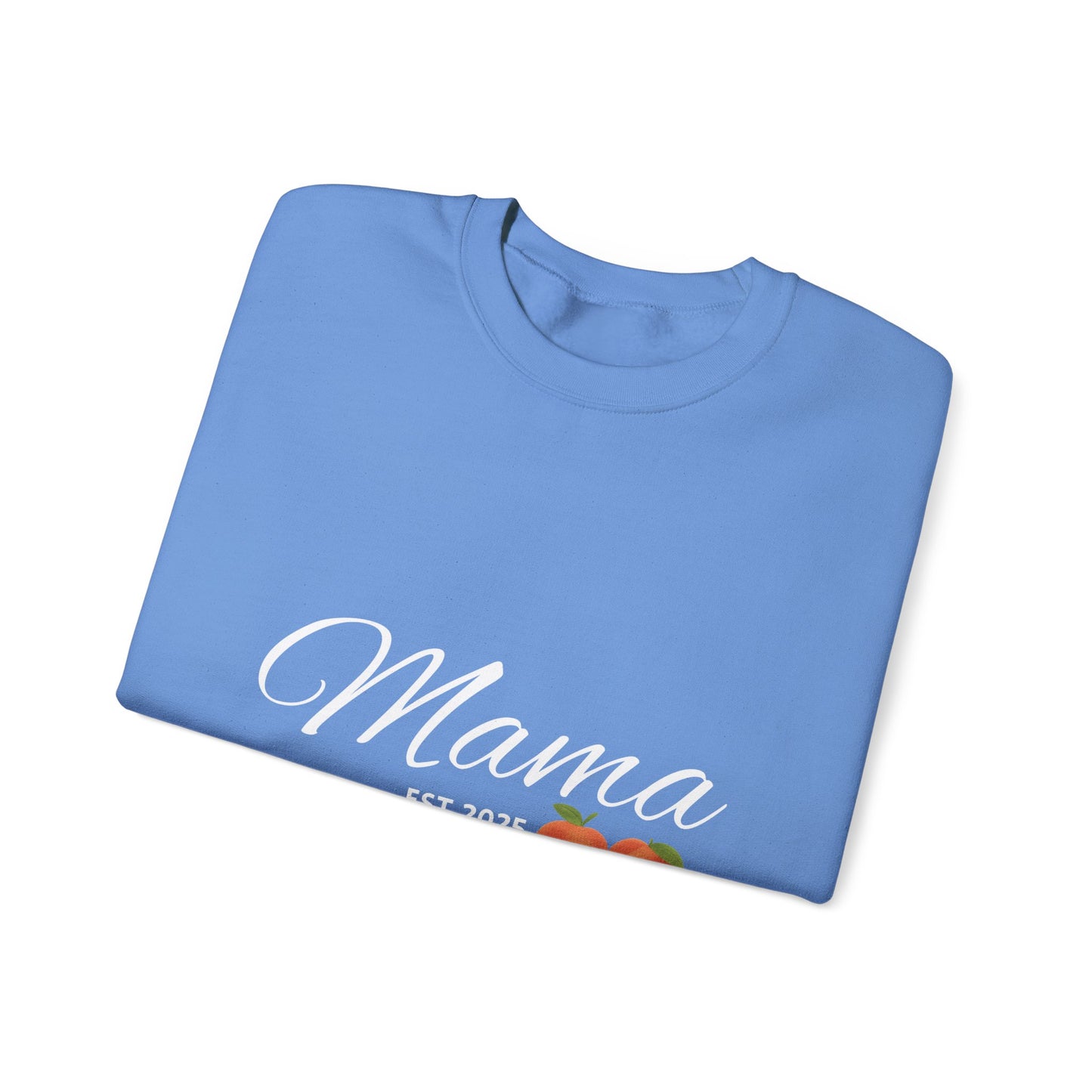 Mama EST 2025 Crewneck Sweatshirt, Perfect Gift for New Moms, Cozy Family Wear, Mother's Day Gift, Casual Everyday Style