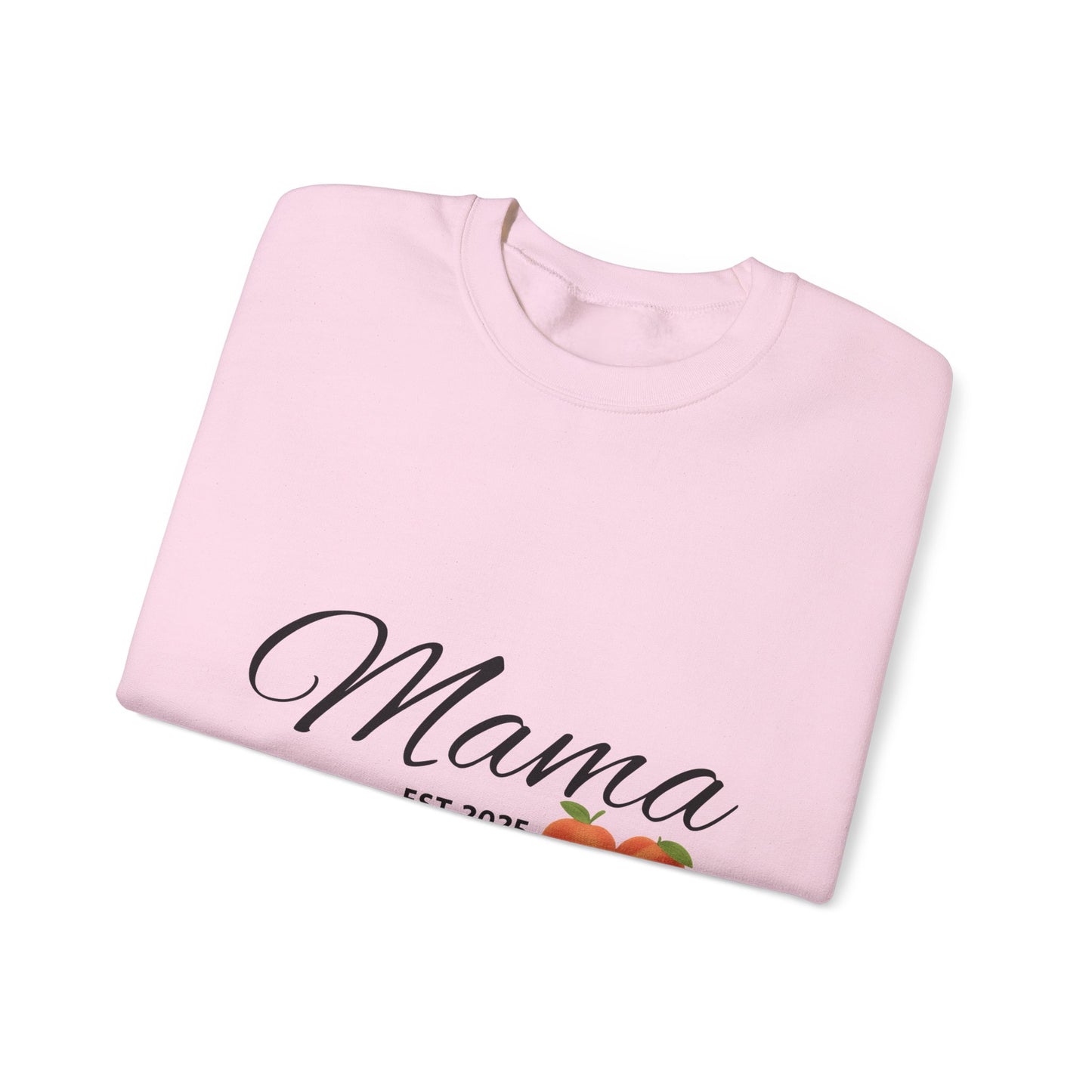 Mama EST 2025 Crewneck Sweatshirt, Perfect Gift for New Moms, Cozy Family Wear, Mother's Day Gift, Casual Everyday Style