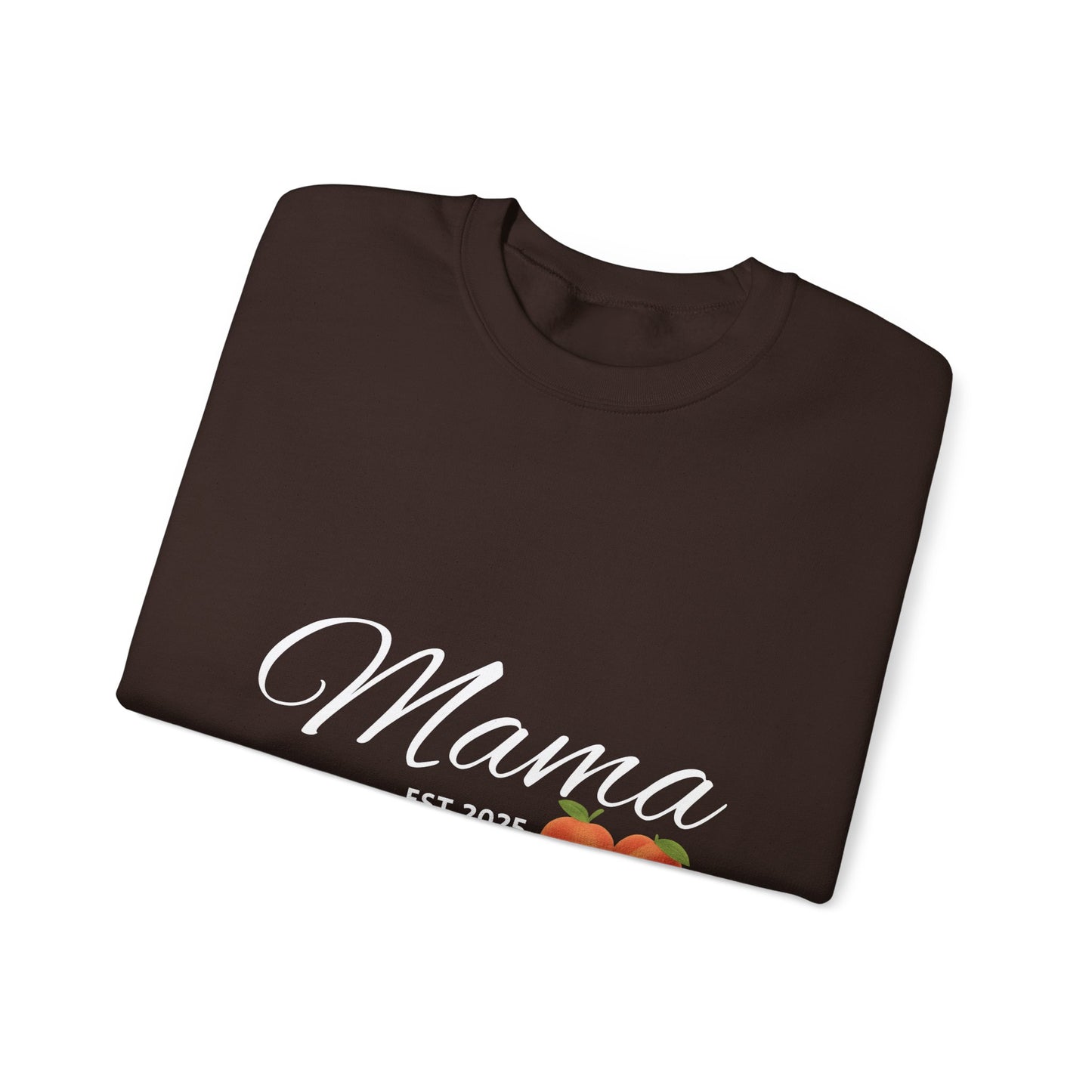 Mama EST 2025 Crewneck Sweatshirt, Perfect Gift for New Moms, Cozy Family Wear, Mother's Day Gift, Casual Everyday Style