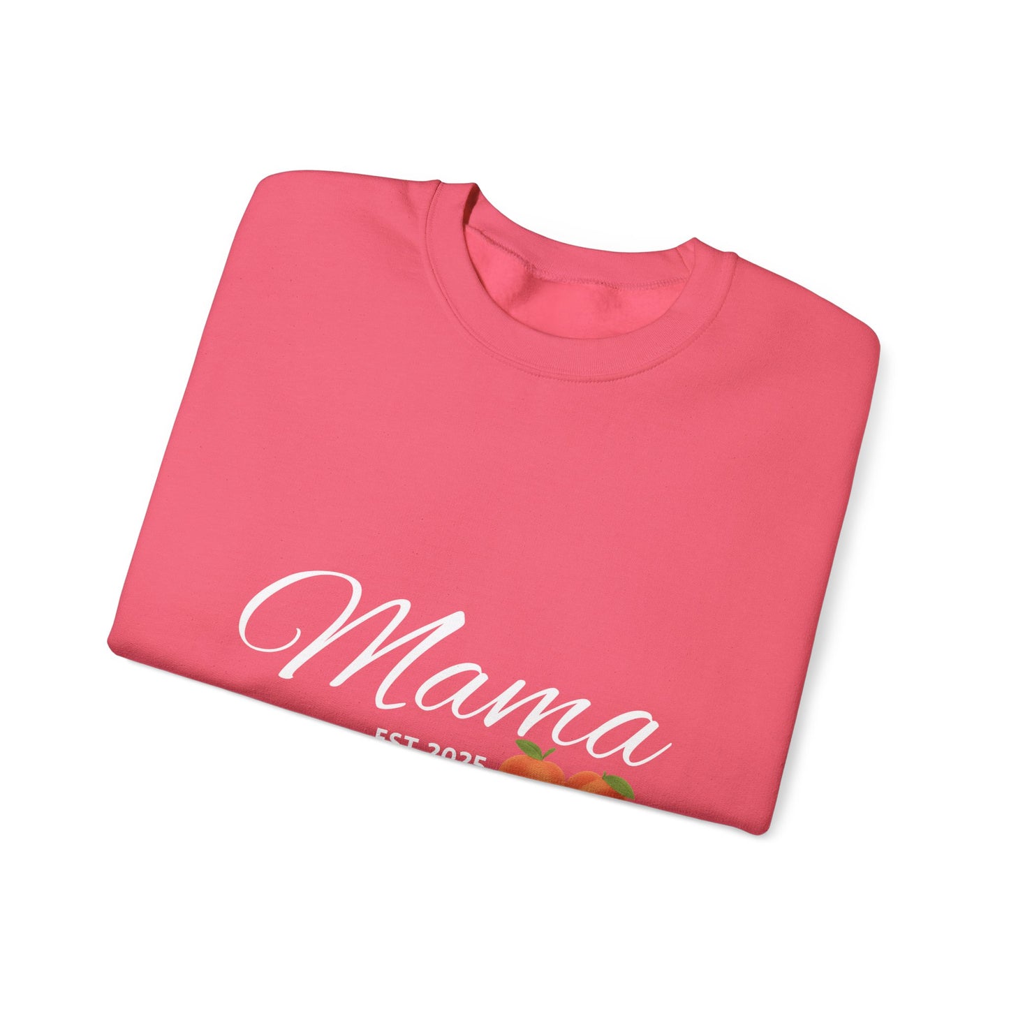 Mama EST 2025 Crewneck Sweatshirt, Perfect Gift for New Moms, Cozy Family Wear, Mother's Day Gift, Casual Everyday Style